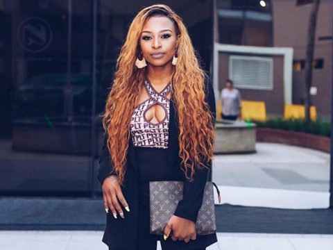 DJ Zinhle is not about the rumours or negative hate.