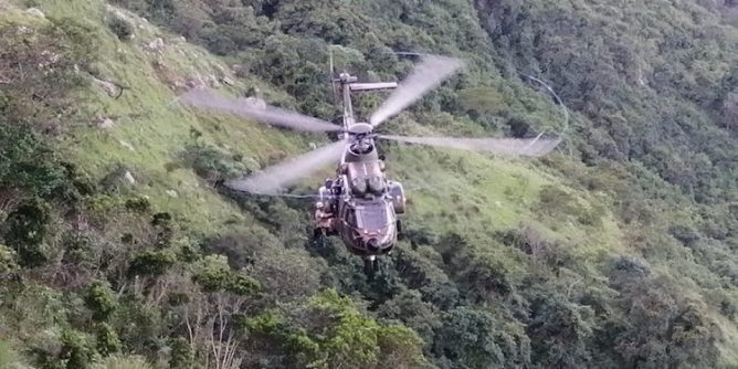An army helicopter was called in after a man fell down a cliff in rural KZN on Wednesday.